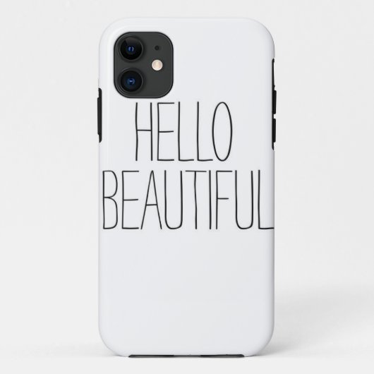 Hallo schöner Iphone 5 Fall Case-Mate iPhone Hülle (Rückseite)