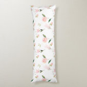 Hallo schönes Aquarell mit Blumen Seitenschläferkissen (Rückseite (Vertikal))