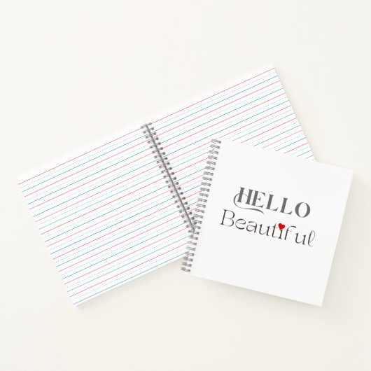 HALLO Schönes, Aufmunterndes Geschenk für Sie Notizblock (Innenseite)