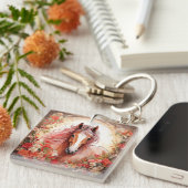 Hallo Schönes Pferd Schlüsselanhänger (Vorderseite rechts)