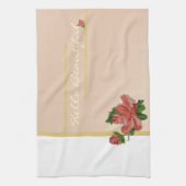 Hallo Schönes Vintages Rosen Handtuch (Vertikal)