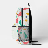Hallo Schule Grade farbenfroh geometrisch Bedruckter Rucksack (Rechts)