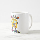 Hallo Schule Kaffeetasse (VorderseiteRechts)