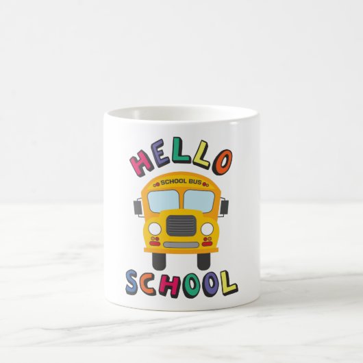 Hallo Schule Kaffeetasse (Mittel)
