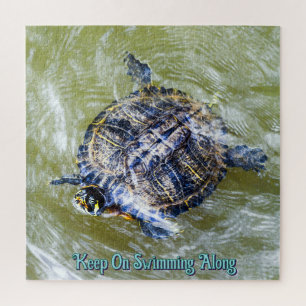 Hallo schwimmen Schildkröten Puzzle