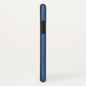 Hallo Script mit Individuelle Name Blue Case-Mate iPhone Hülle (Hinten/Rechts)