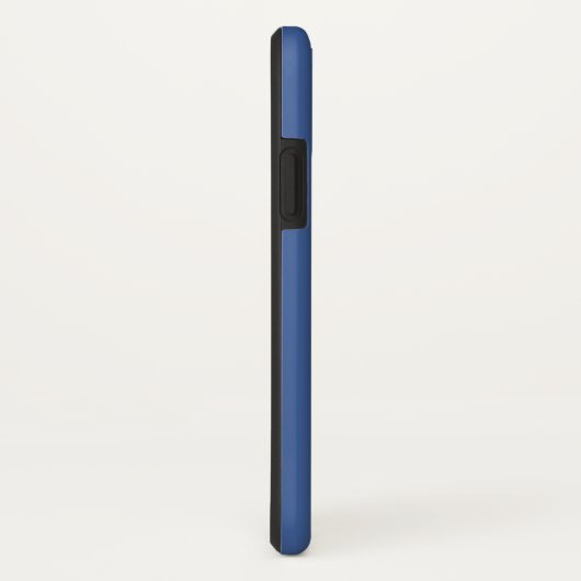 Hallo Script mit Individuelle Name Blue Case-Mate iPhone Hülle (Hinten/Rechts)