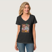 Hallo Second Grade Leopard Print 2. Grade zurück z T-Shirt (Vorderseite Vollansicht)