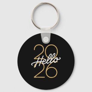 Hallo Silvesterparty 2026 Männer Frauen Schlüsselanhänger