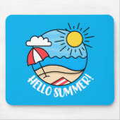 Hallo Sommer 2 Mousepad (Vorne)