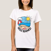 Hallo Sommer 2 T-Shirt (Vorderseite)