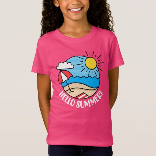 Hallo Sommer 2 T-Shirt (Vorderseite)