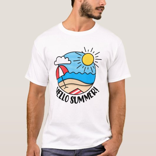 Hallo Sommer 2 T-Shirt (Vorderseite)