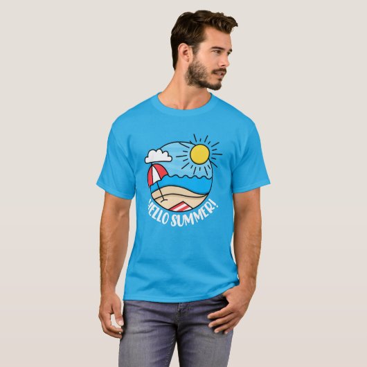 Hallo Sommer 2 T-Shirt (Vorne ganz)