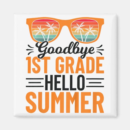 Hallo Sommer 3 Magnet (Vorne)