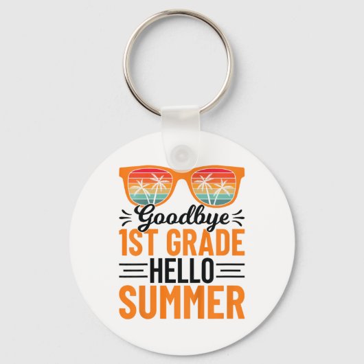 Hallo Sommer 3 Schlüsselanhänger (Vorderseite)