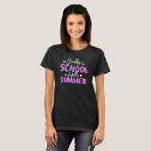 Hallo Sommer am letzten Schultag T-Shirt (Vorne ganz)