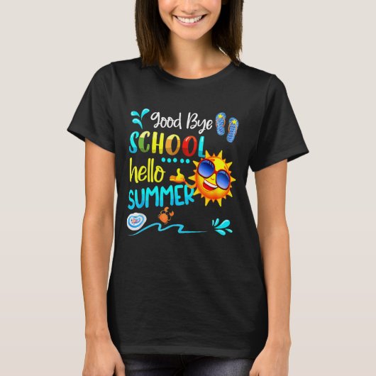 Hallo Sommer am letzten Tag der T-Shirt (Vorderseite)