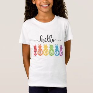 Hallo Sommer Ananas T-Shirt