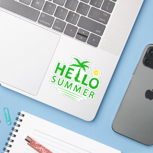 Hallo Sommer Aufkleber
