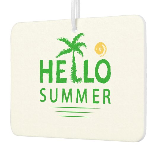 Hallo Sommer Autolufterfrischer (Links)