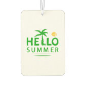 Hallo Sommer Autolufterfrischer (Rückseite)