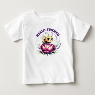Hallo Sommer Baby Bodysuit T-shirt