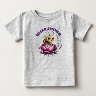 Hallo Sommer Baby Bodysuit T-shirt