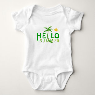 Hallo Sommer Baby Strampler