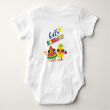 "Hallo Sommer" Babys Body