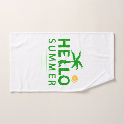 Hallo Sommer Badhandtuch Set (Handtuch)