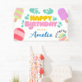 Hallo Sommer! Banner zur Party Einladung von Pool (Insitu)