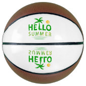 Hallo Sommer Basketball (Vorderseite)