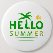 Hallo Sommer Button (Vorderseite)