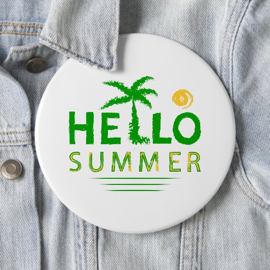 Hallo Sommer Button (Beispiel)