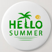 Hallo Sommer Button (Vorderseite)