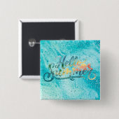 Hallo Sommer Button (Vorne & Hinten)