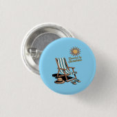 Hallo Sommer Button (Vorne & Hinten)
