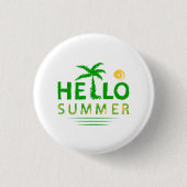 Hallo Sommer Button (Vorderseite)