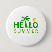 Hallo Sommer Button (Vorderseite)