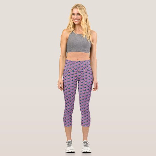 Hallo Sommer Capri Leggings (Vorderseite)