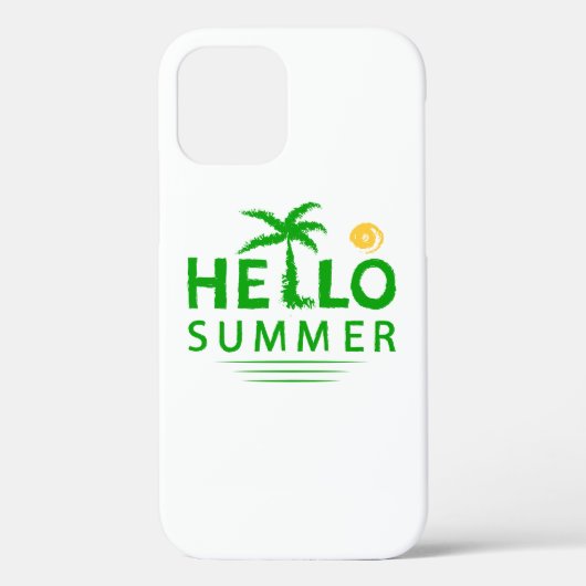 Hallo Sommer Case-Mate iPhone Hülle (Rückseite)