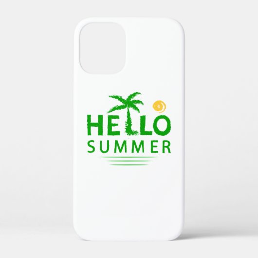 Hallo Sommer Case-Mate iPhone Hülle (Rückseite)