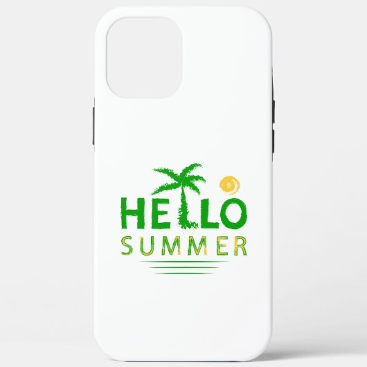 Hallo Sommer Case-Mate iPhone Hülle (Rückseite)
