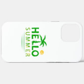 Hallo Sommer Case-Mate iPhone Hülle (Rückseite (Horizontal))