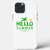 Hallo Sommer Case-Mate iPhone Hülle (Rückseite)