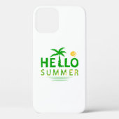 Hallo Sommer Case-Mate iPhone Hülle (Rückseite)