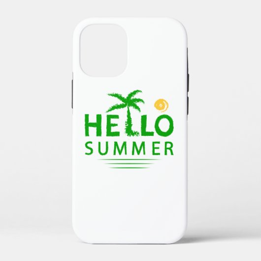 Hallo Sommer Case-Mate iPhone Hülle (Rückseite)