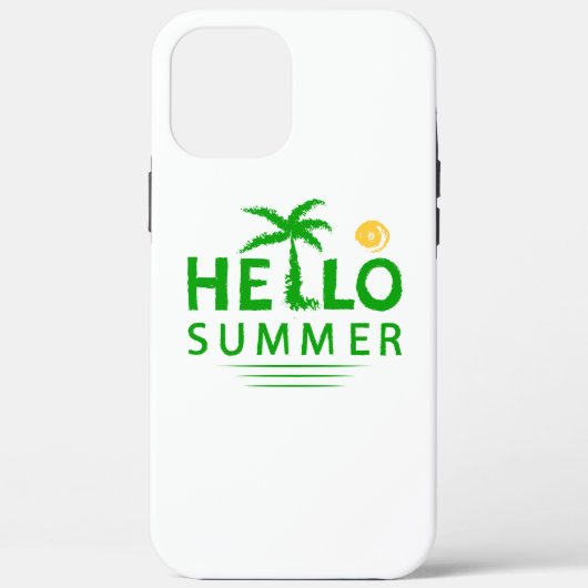 Hallo Sommer Case-Mate iPhone Hülle (Rückseite)