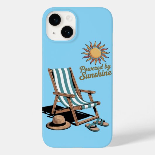 Hallo Sommer Case-Mate iPhone Hülle (Rückseite)